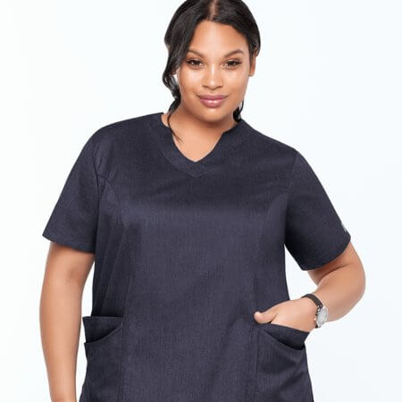 best scrubs for petite plus size